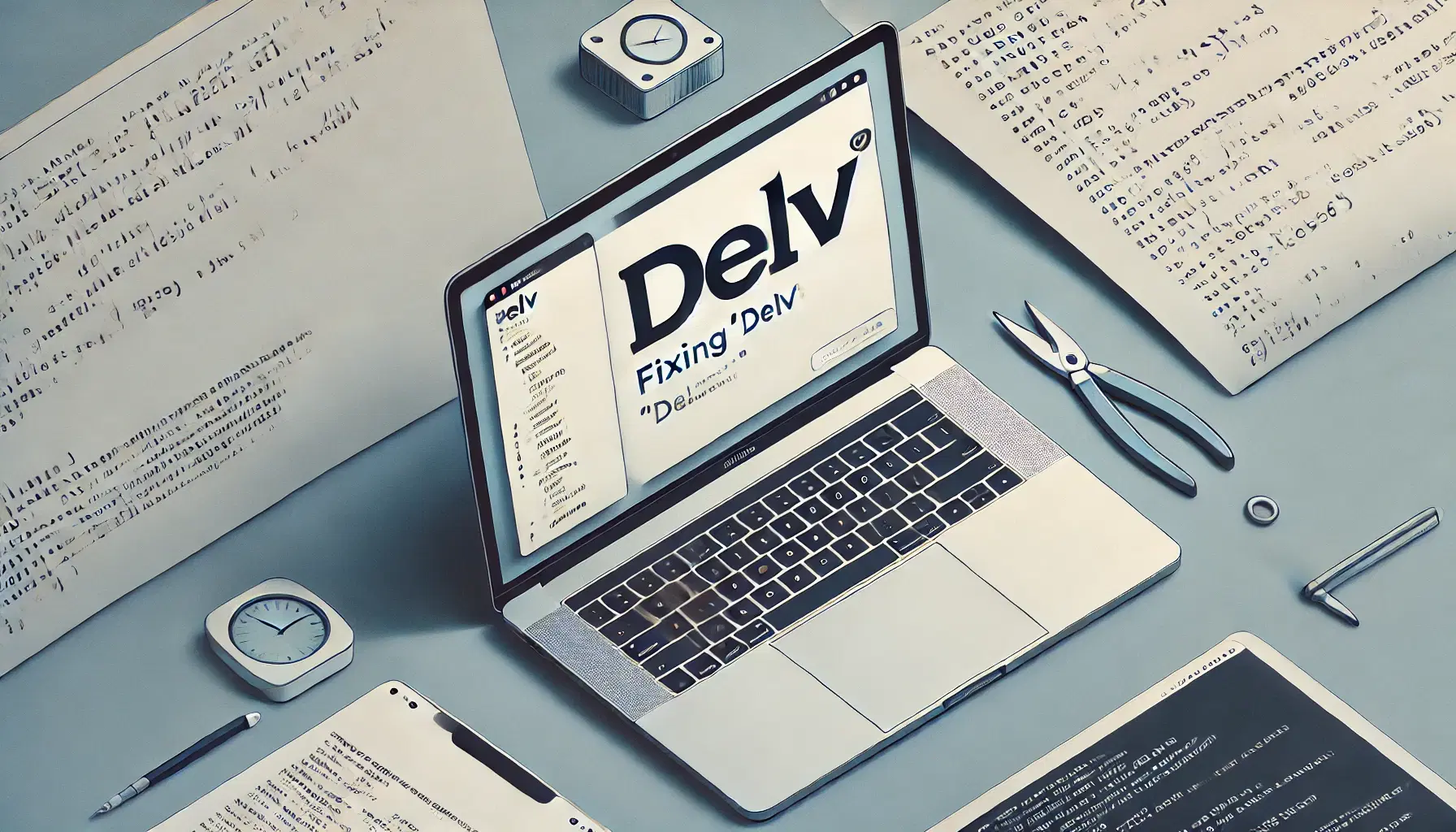 Cover Image for How to fix delv on MacOS